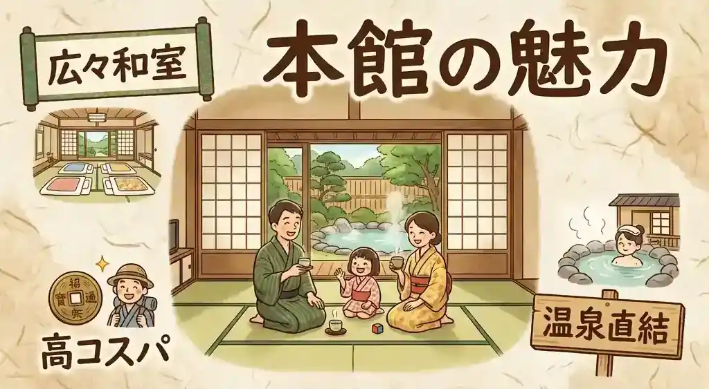 定山渓ビューホテル本館の魅力