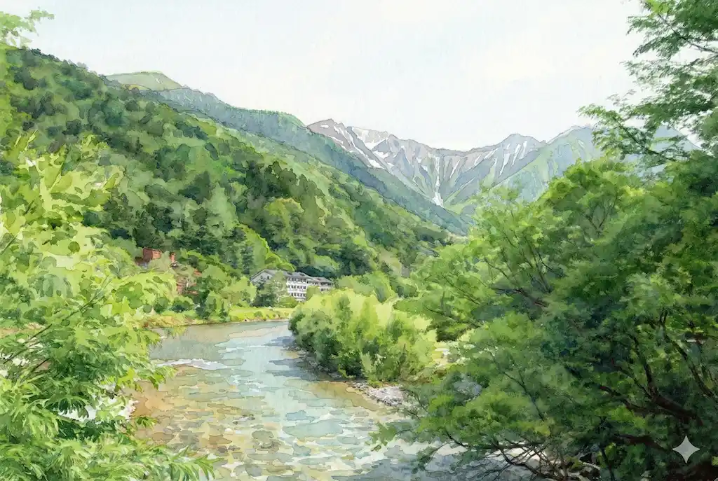 田代橋のイメージ図: 眺望最高・短時間向け