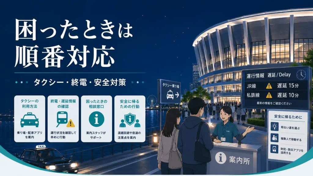 トラブル発生時の対処方法